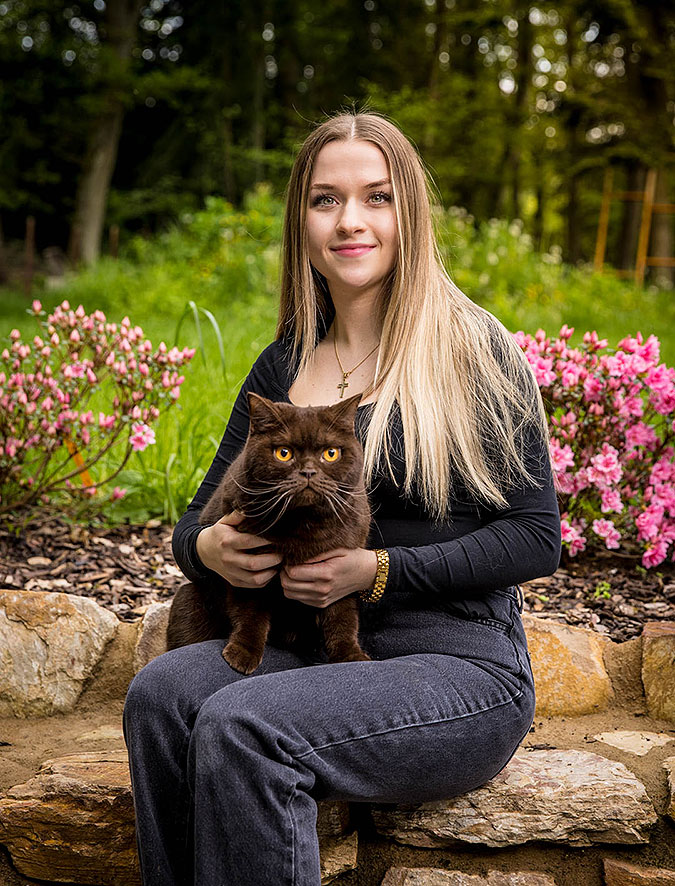 Sina Auler, Studentin der Biologie